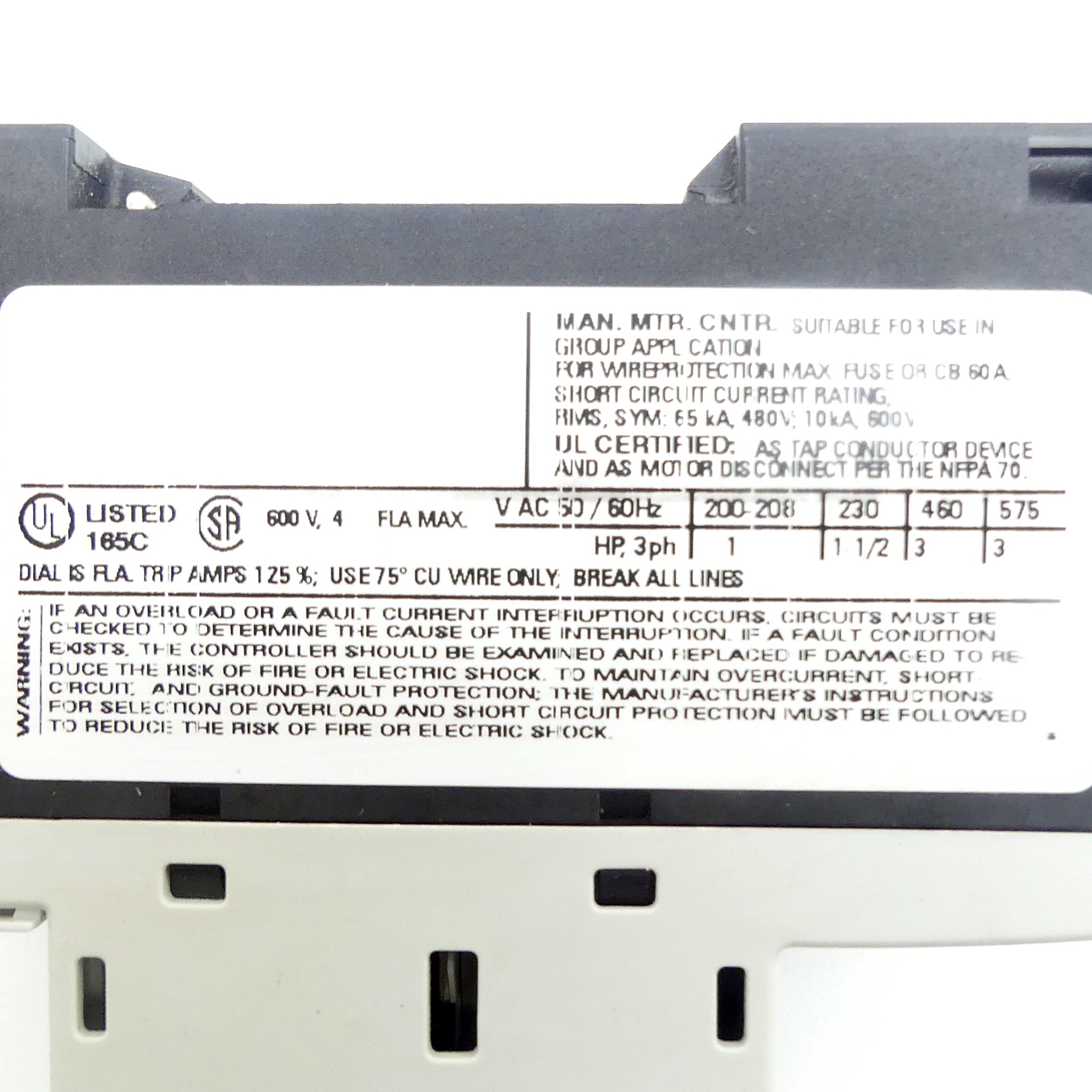 Circuit breaker 3RV1011-1EA10 New FS