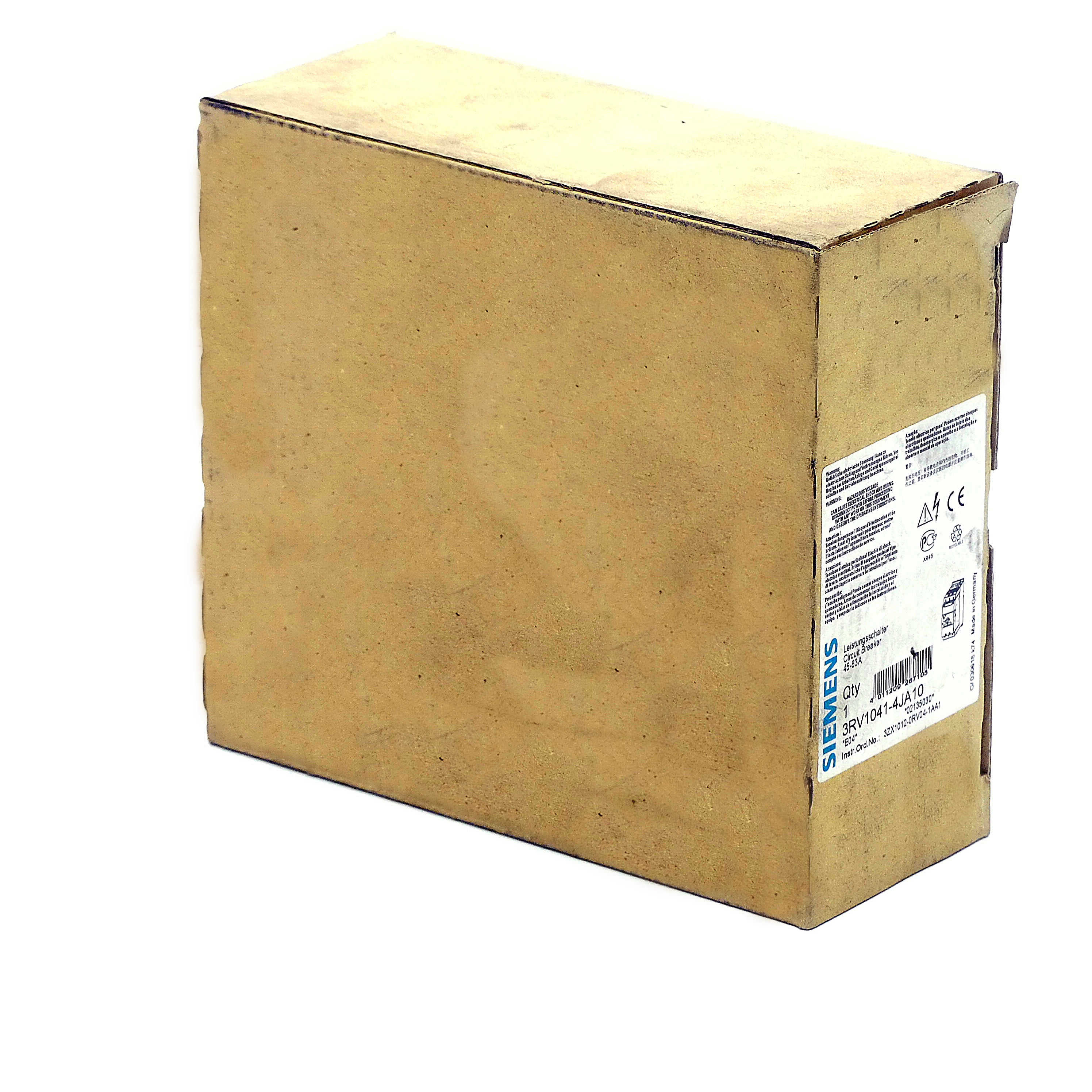 Motorschutzschalter 3RV1041-4JA10  