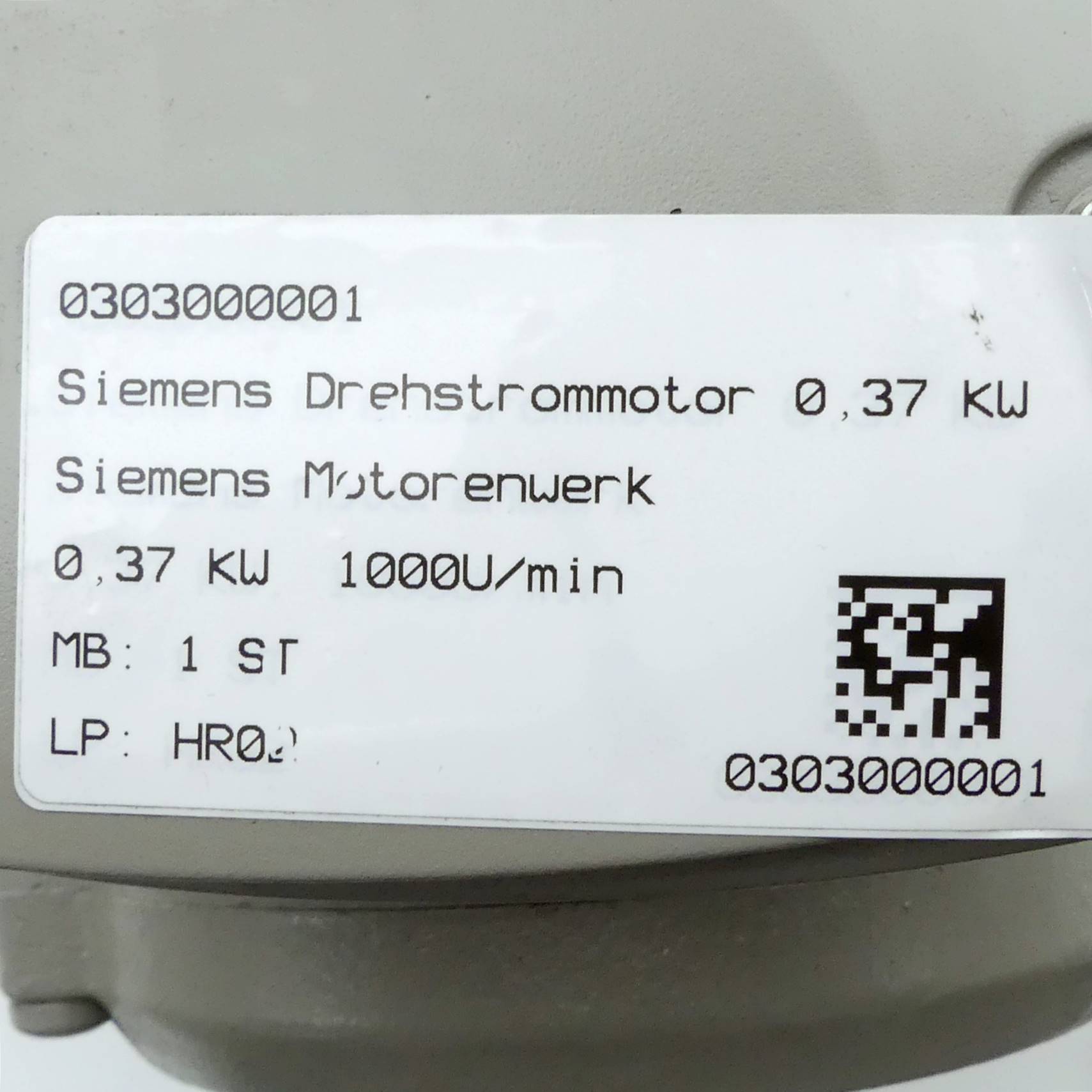 Three-phase motor 