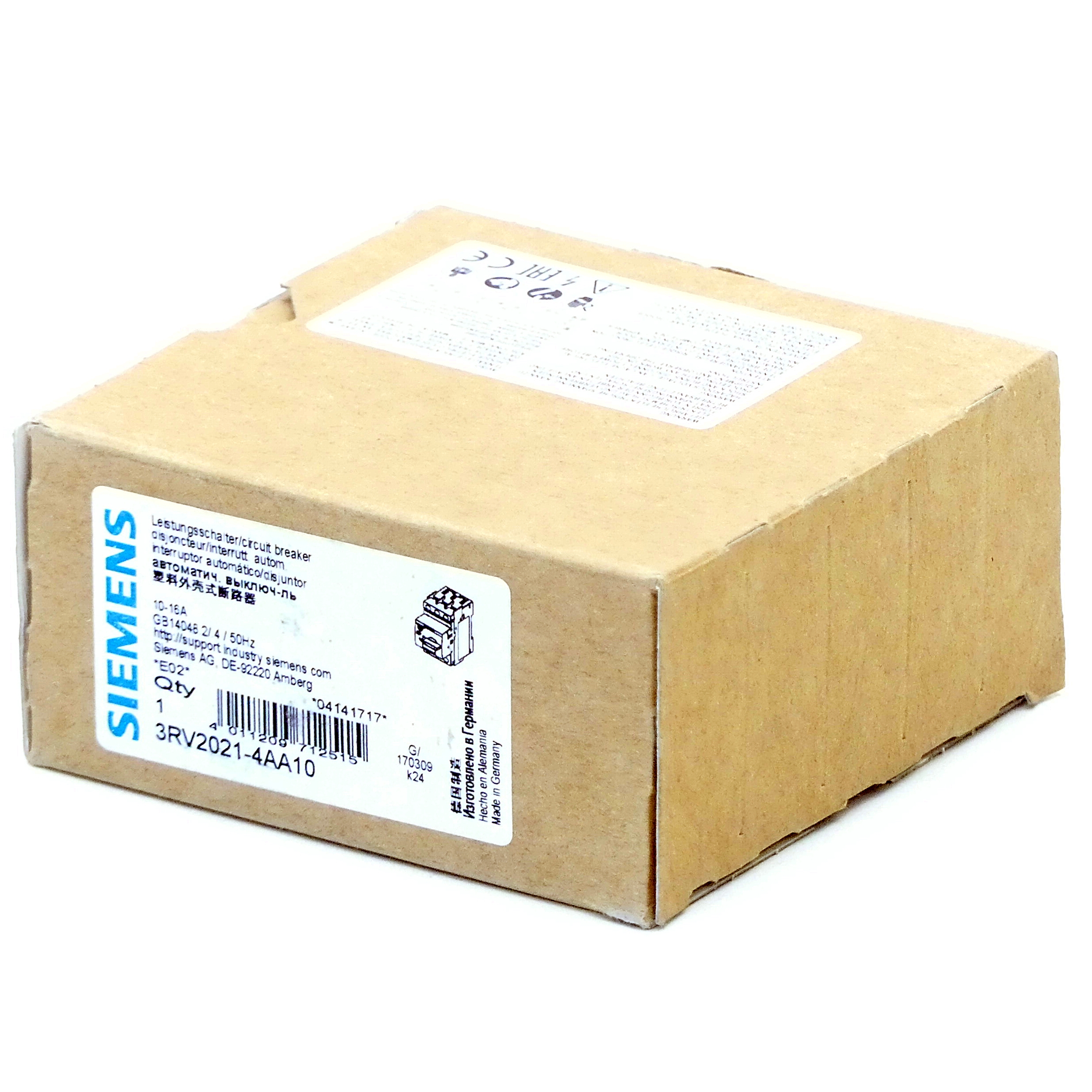 Leistungsschalter 3RV2021-4AA10 