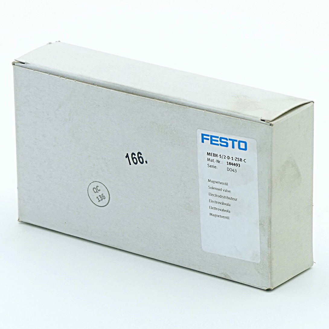 solenoid valve 184493 New FS