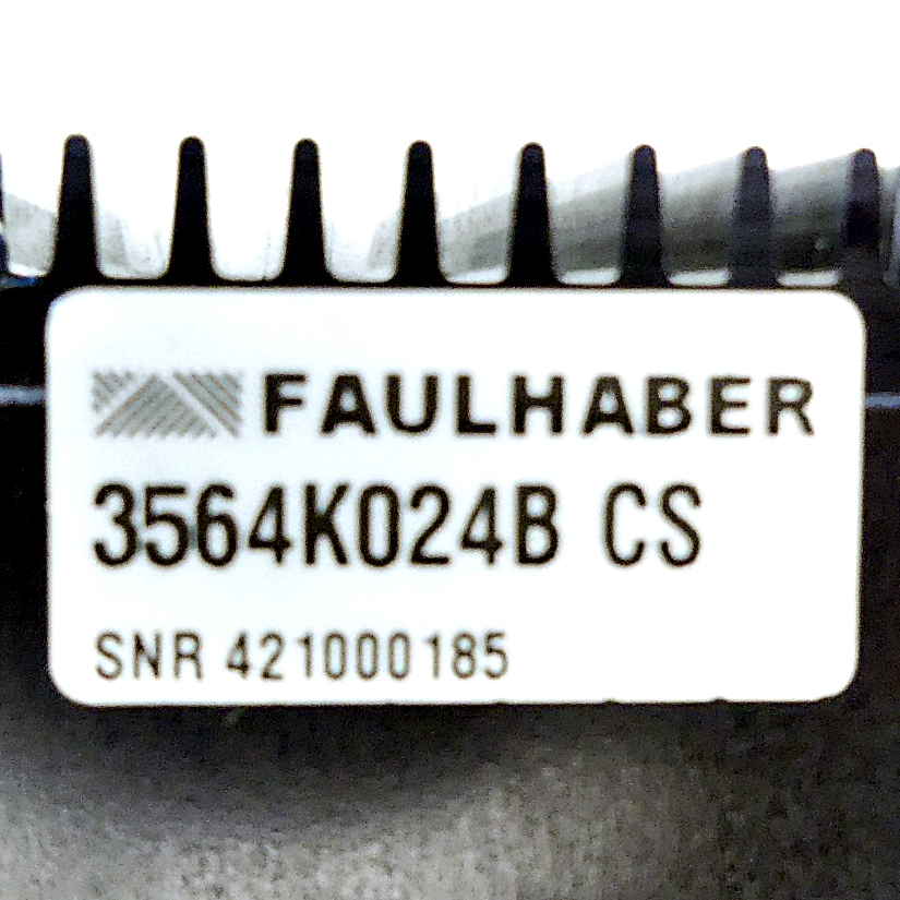 Faulhaber Minimotor 123479 + 130599 3510 + 3564K024B CS 