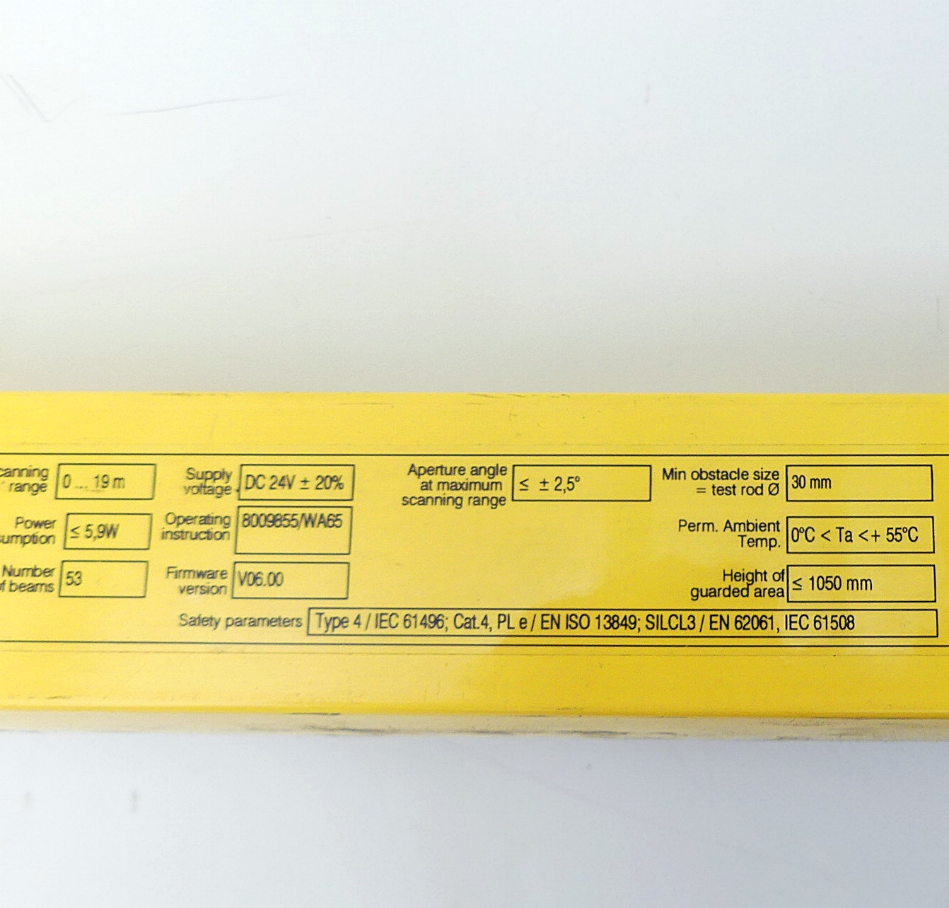 Sicherheitslichtvorhang C40S-1003DA010