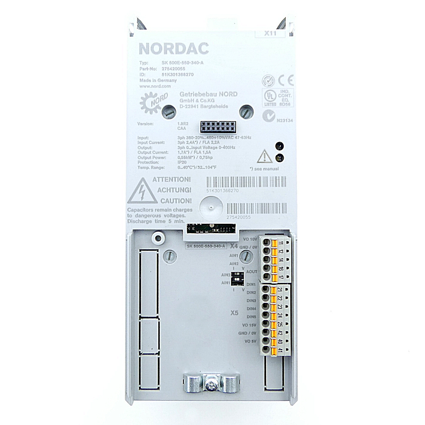 Frequenzumrichter NORDAC500E