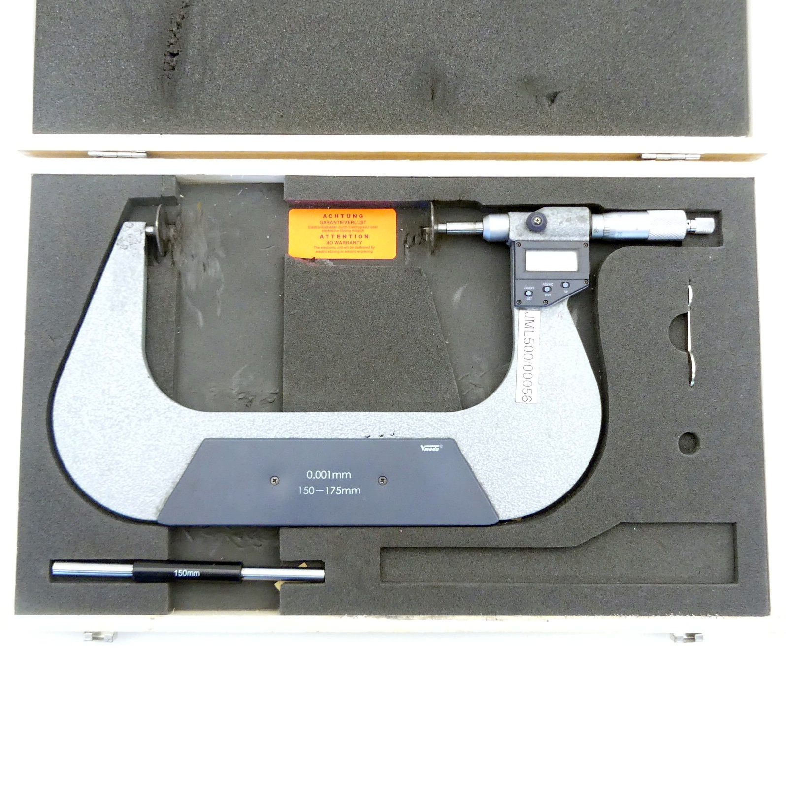 Electronic micrometer 