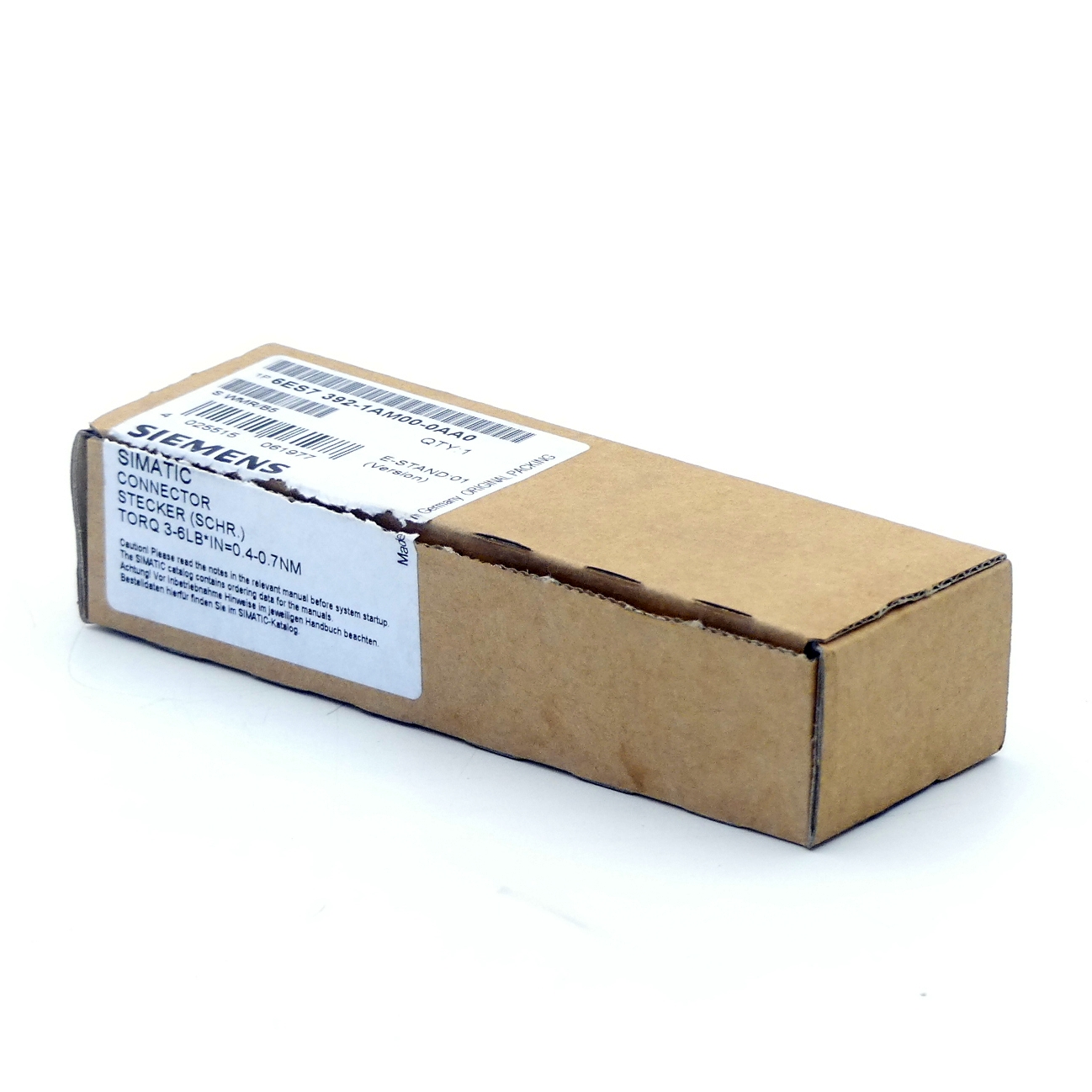 Frontstecker mit Schraubkontakten