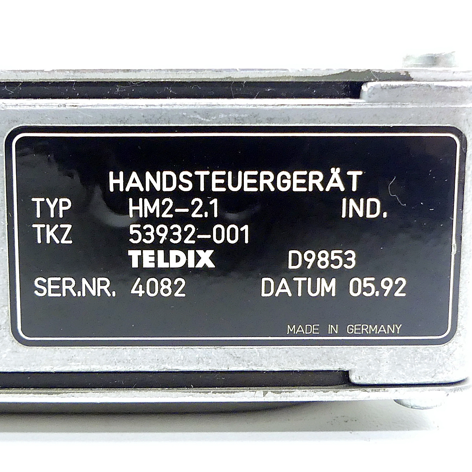Hand control device VP15, HM2-2,1 