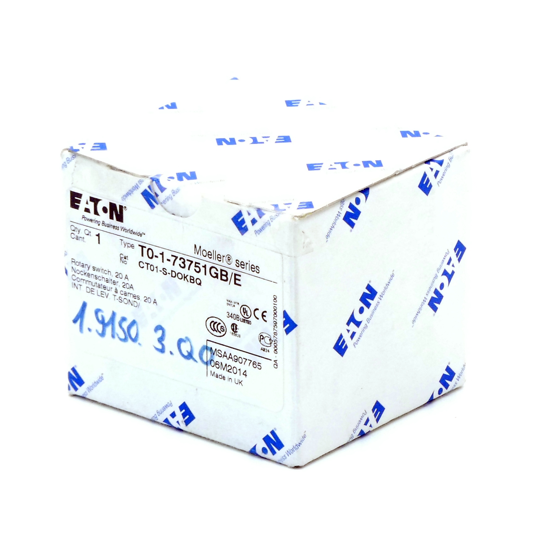 Control switch T0-1-73751GB/E