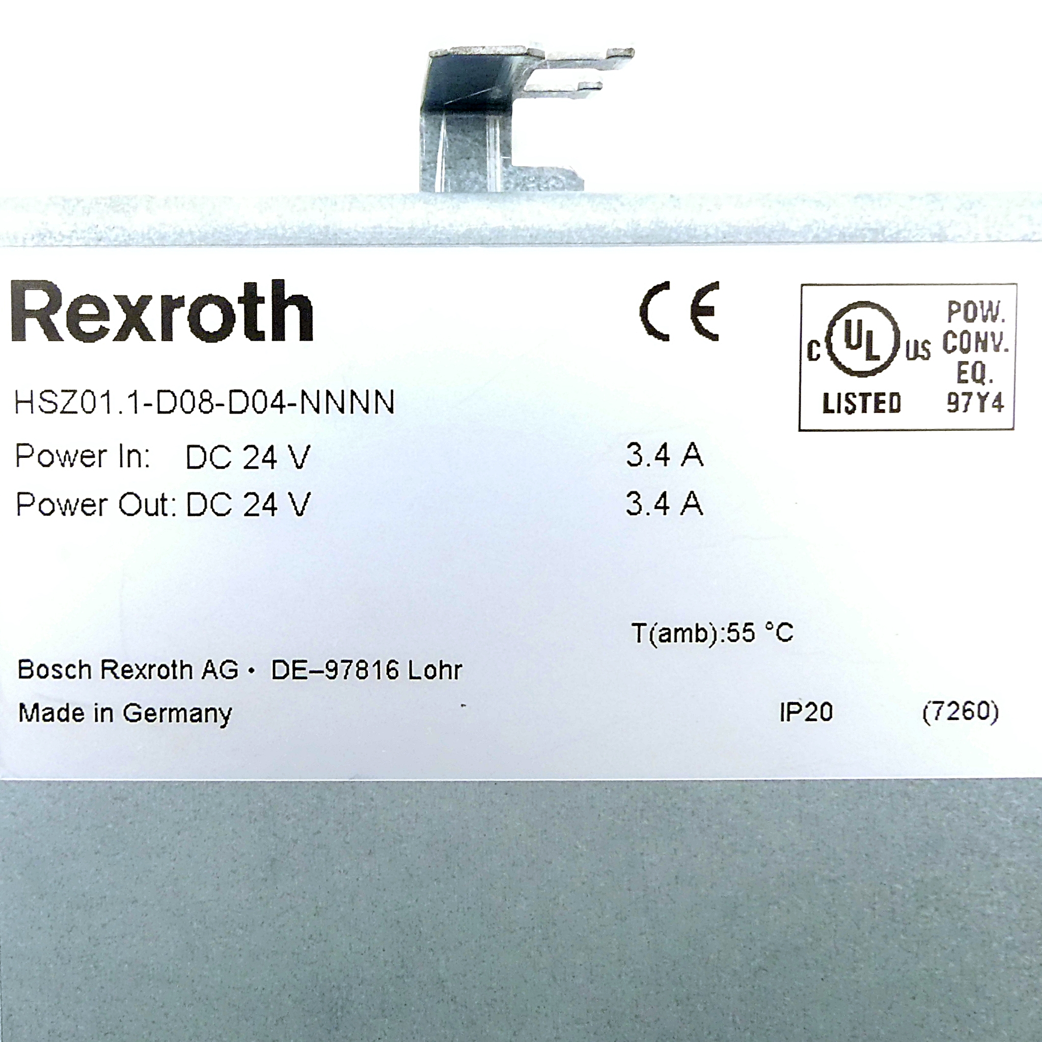 Control power supply HSZ01.1-D08-D04-NNNN