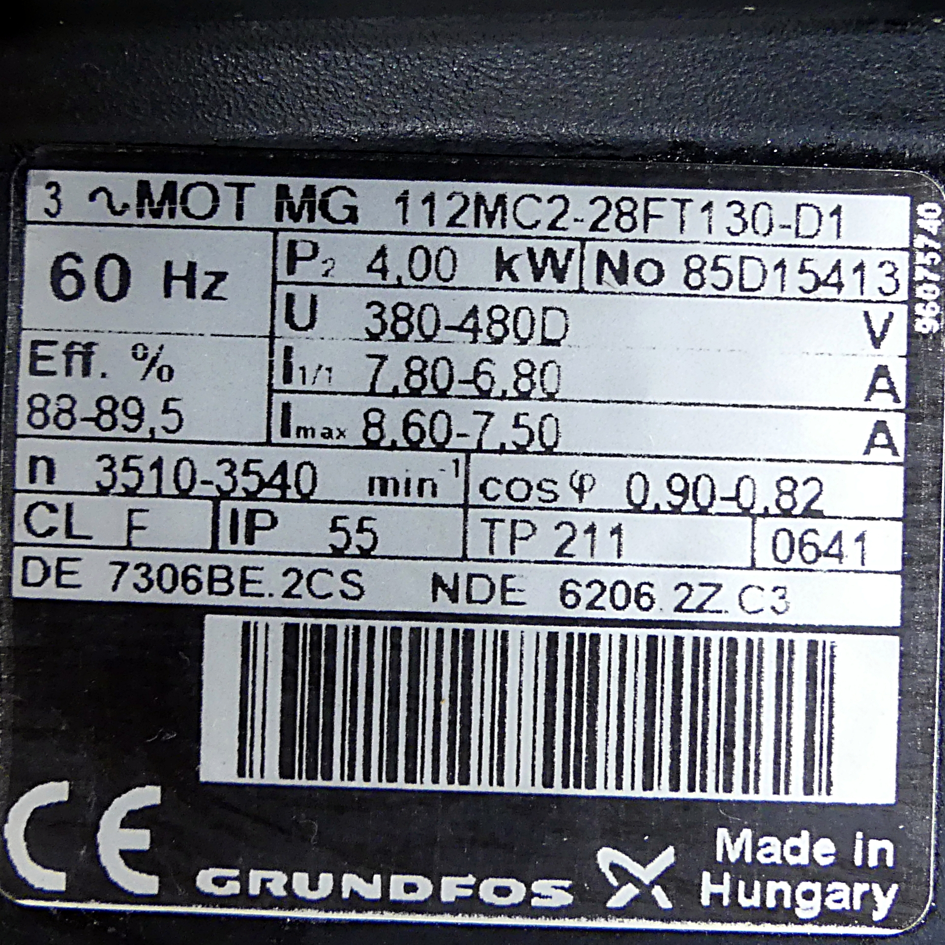 Centrifugal pump MTR10-14/10 A-W-I-HUUE 