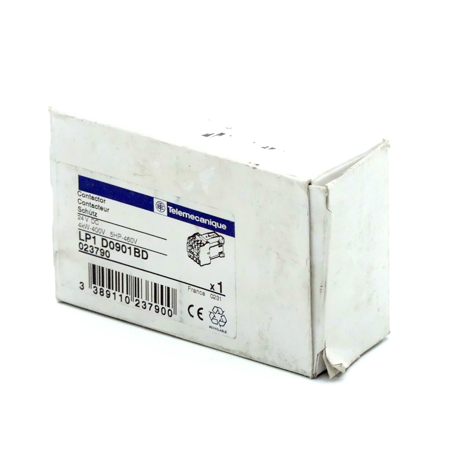 contactor LP1 D0901BD New FS