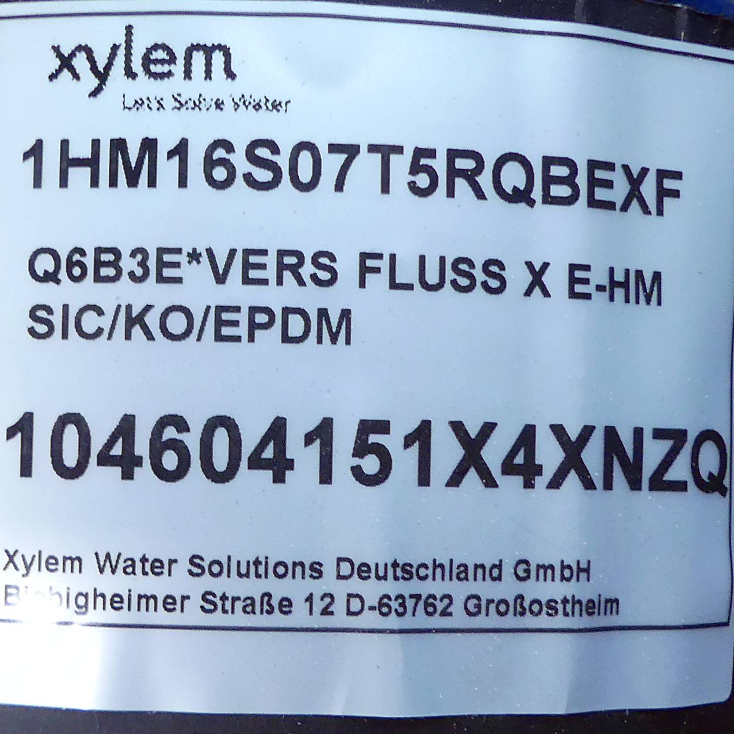 Dreiphasige horizontale mehrstufige Kreiselpumpe  Neu