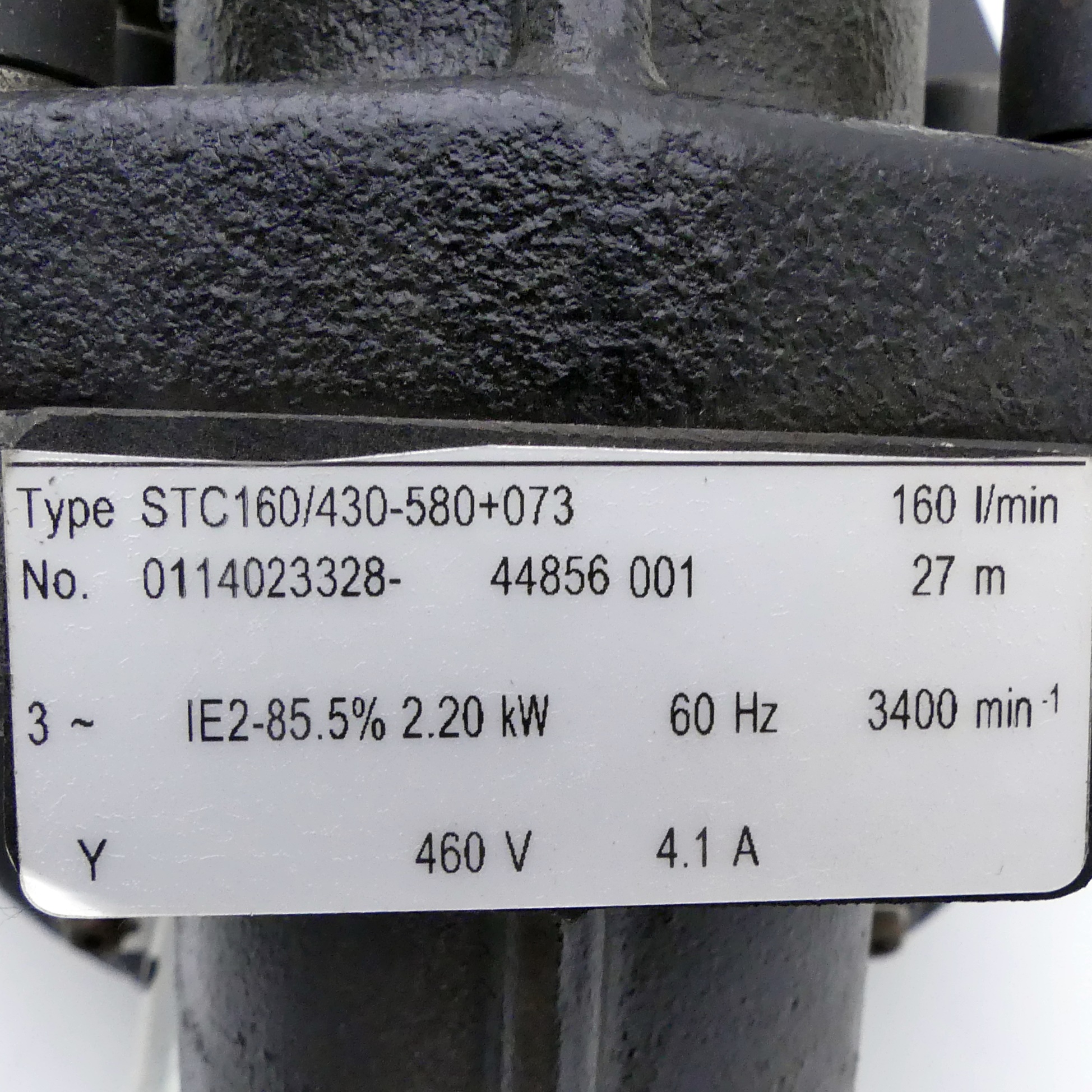 Tauchpumpe STC160/430-580+073 