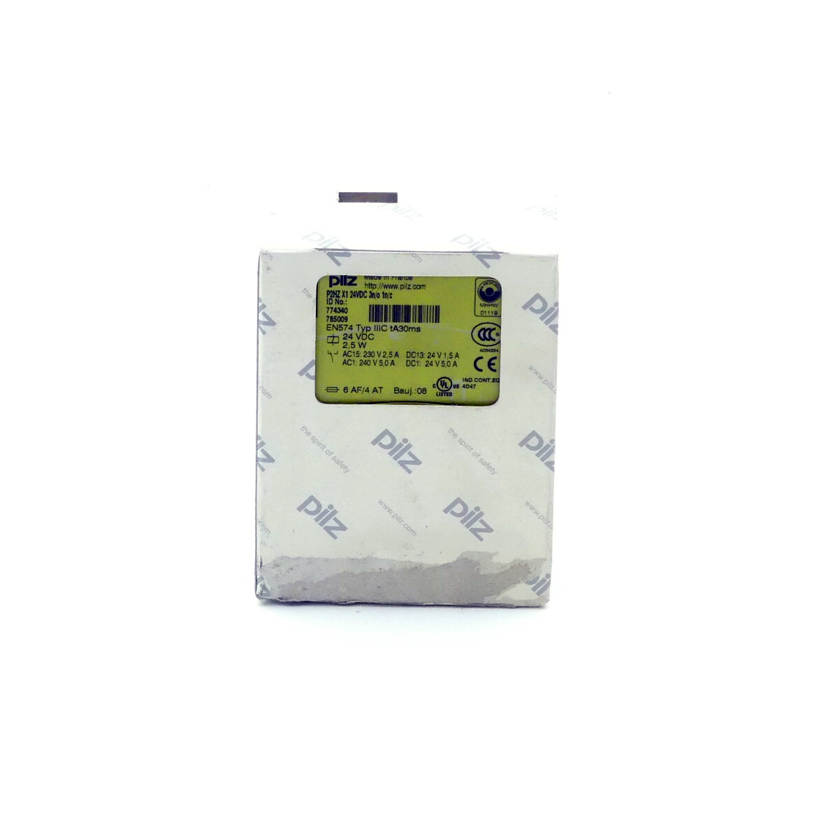 Zweihandüberwachung P2HZ X1 24VDC 3n/o 1n/c 