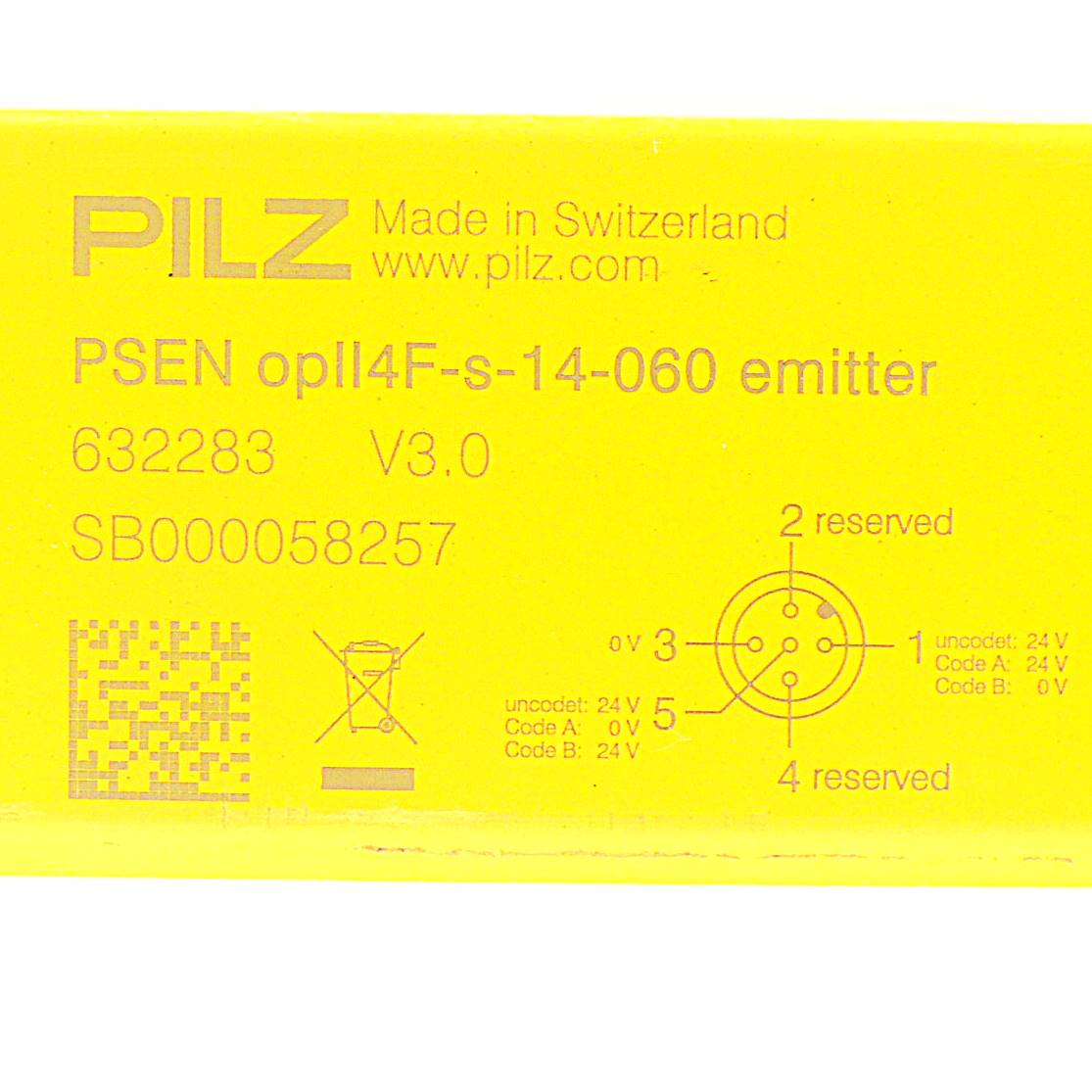 Sicherheitslichtgitter PSEN opll4F-s-14-0600 receiver+emitter 