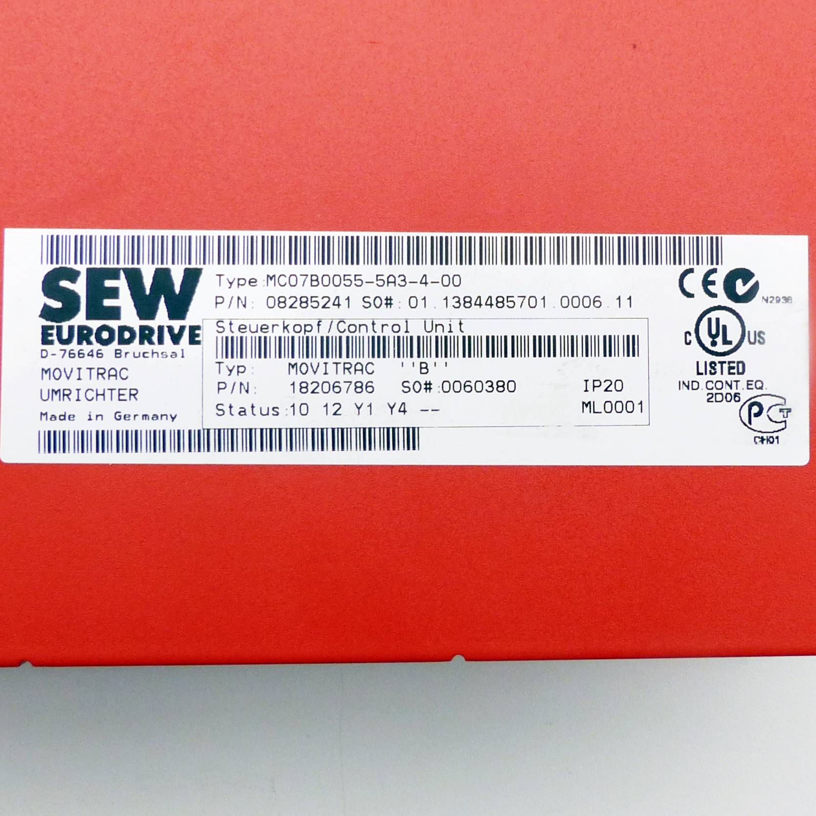 Frequenzumformer MDX60A0054-5A3-4-00  Gebraucht