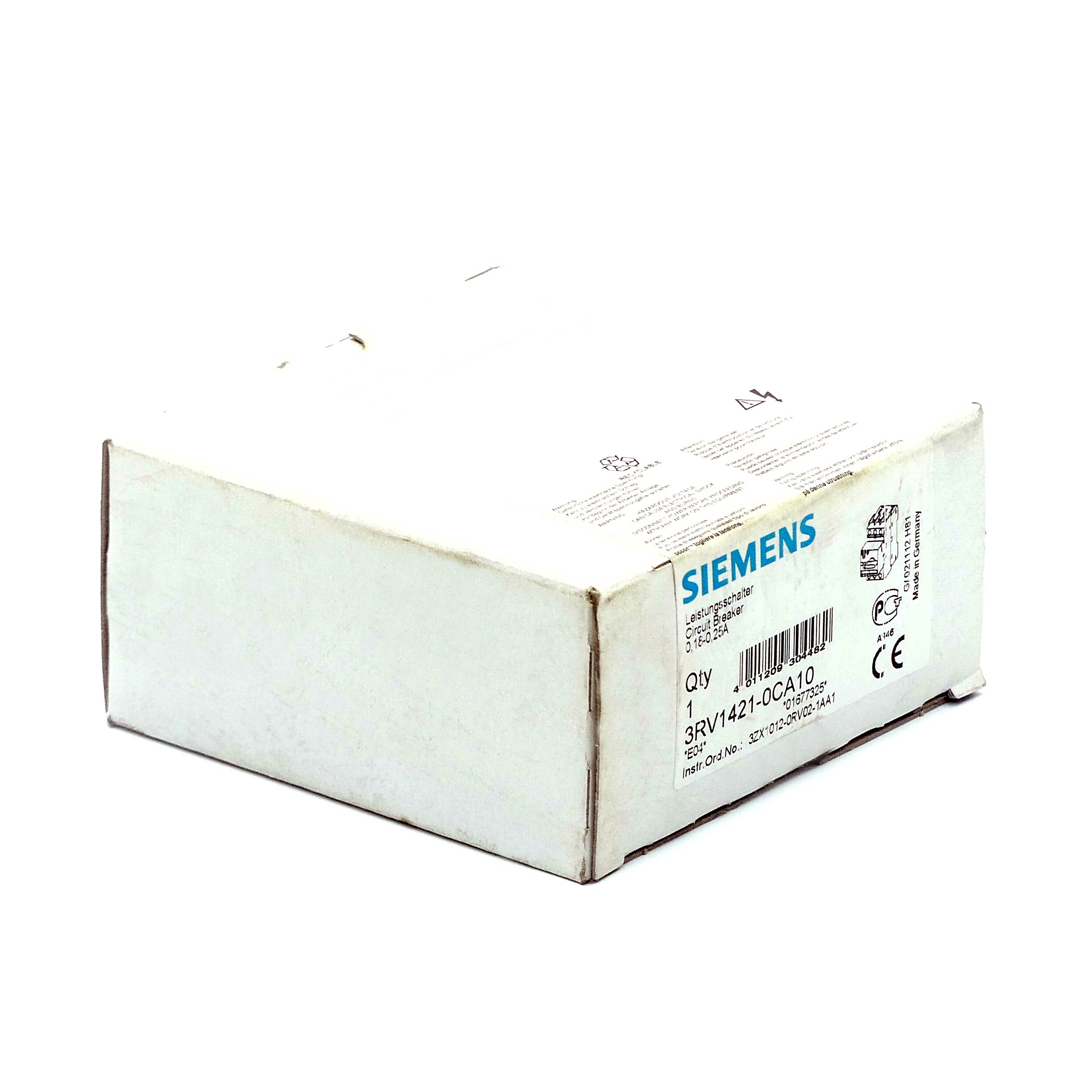 Circuit breaker 3RV1421-0CA10