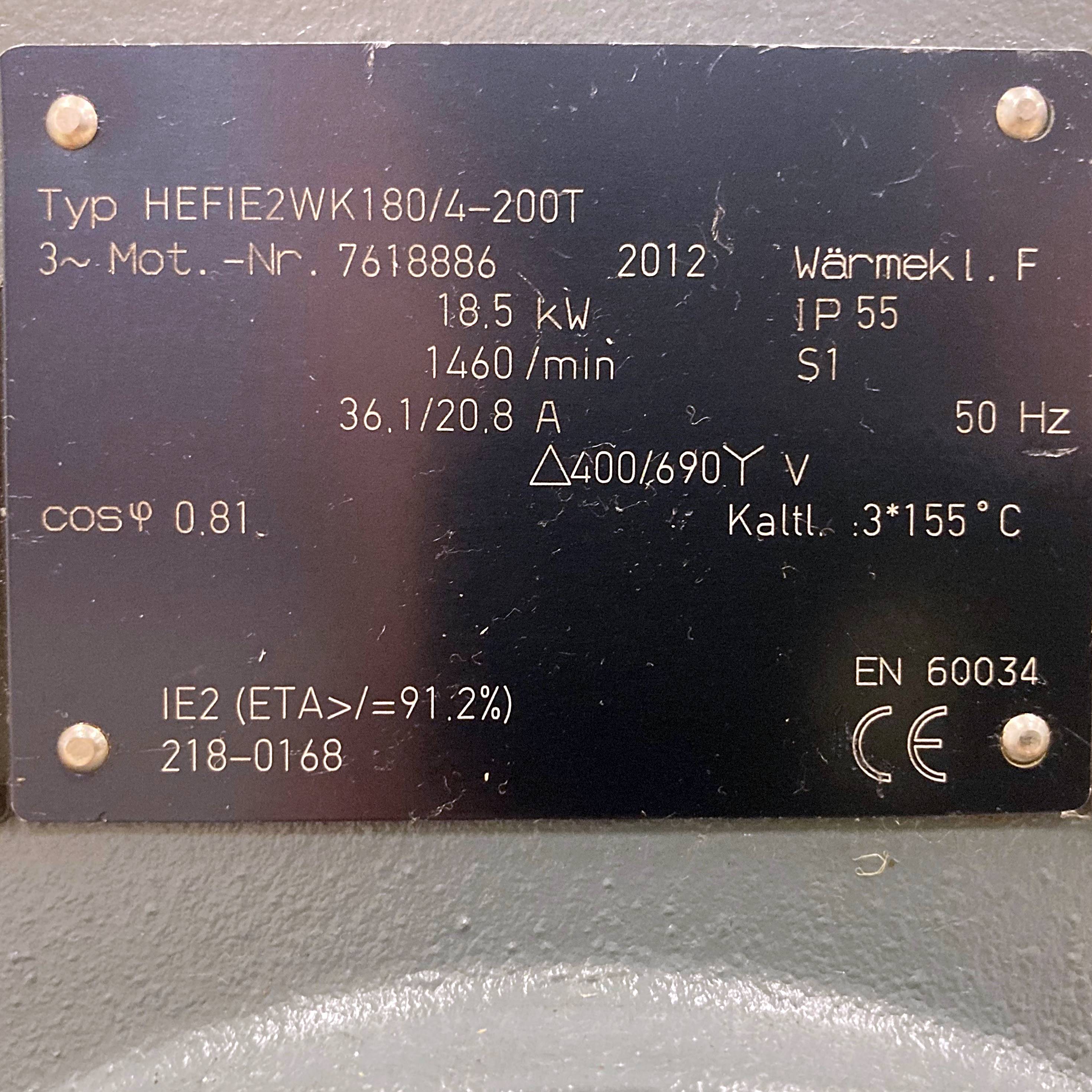 Drehstrommotor Wasssergekühlt