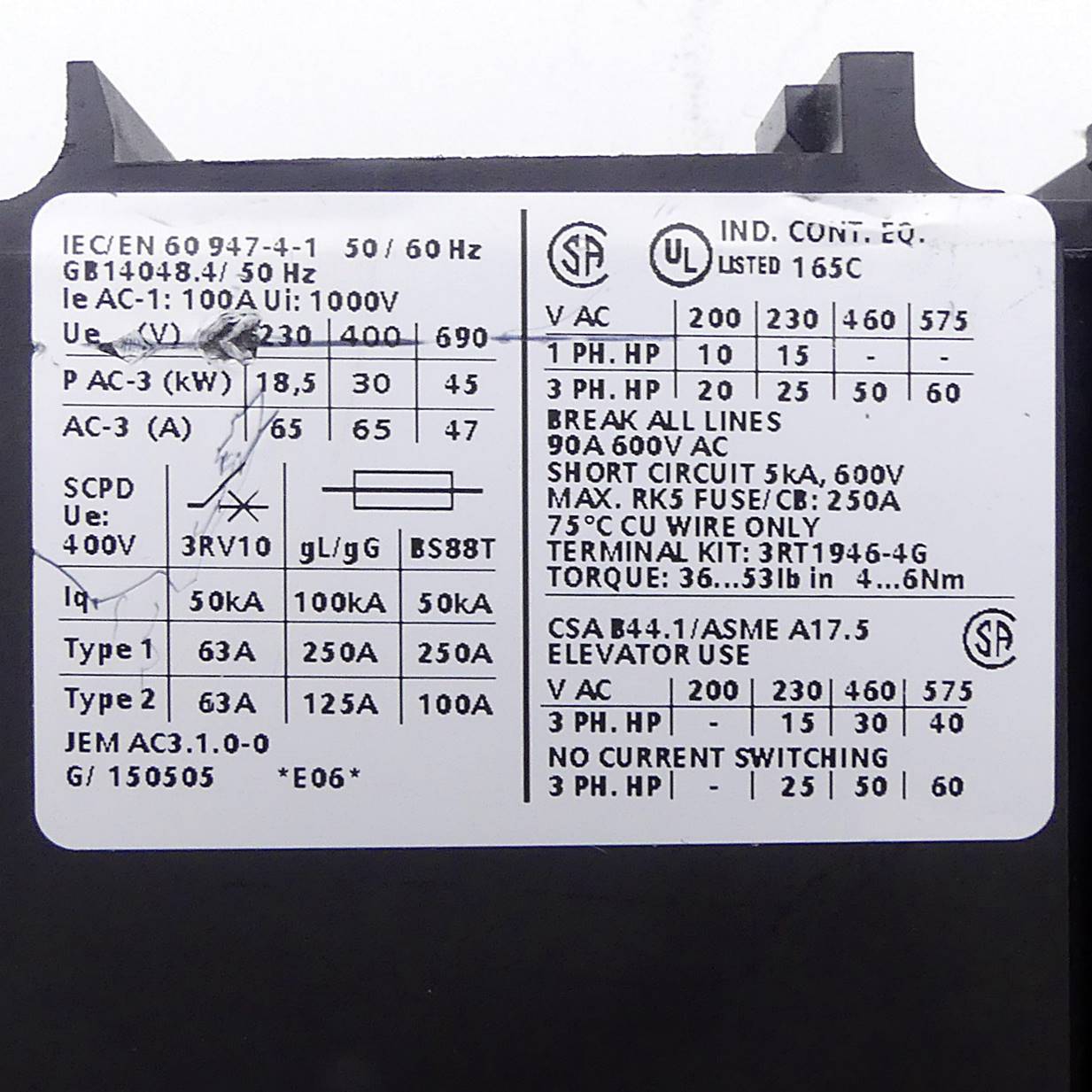 Contactor
