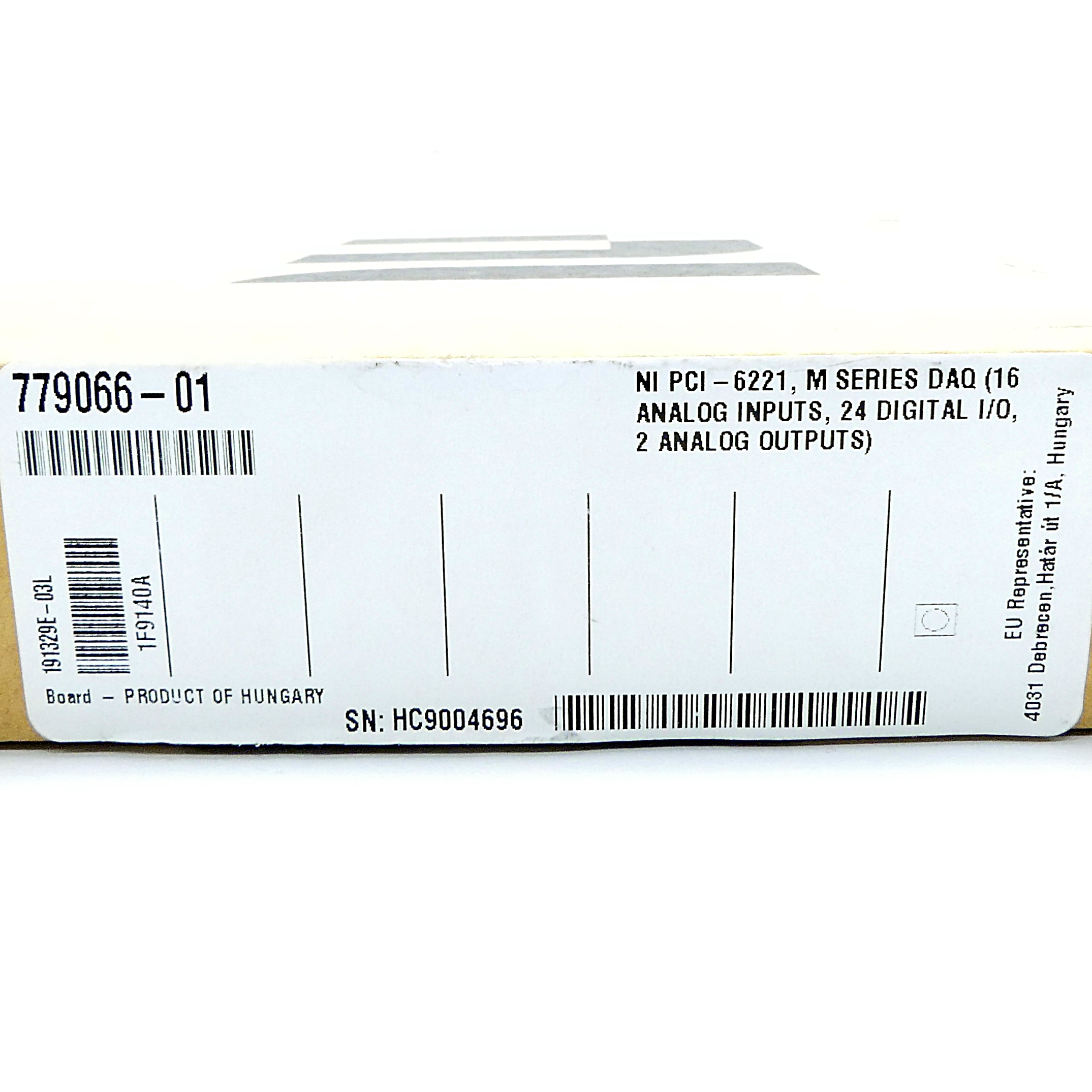 Control card PCI-6221