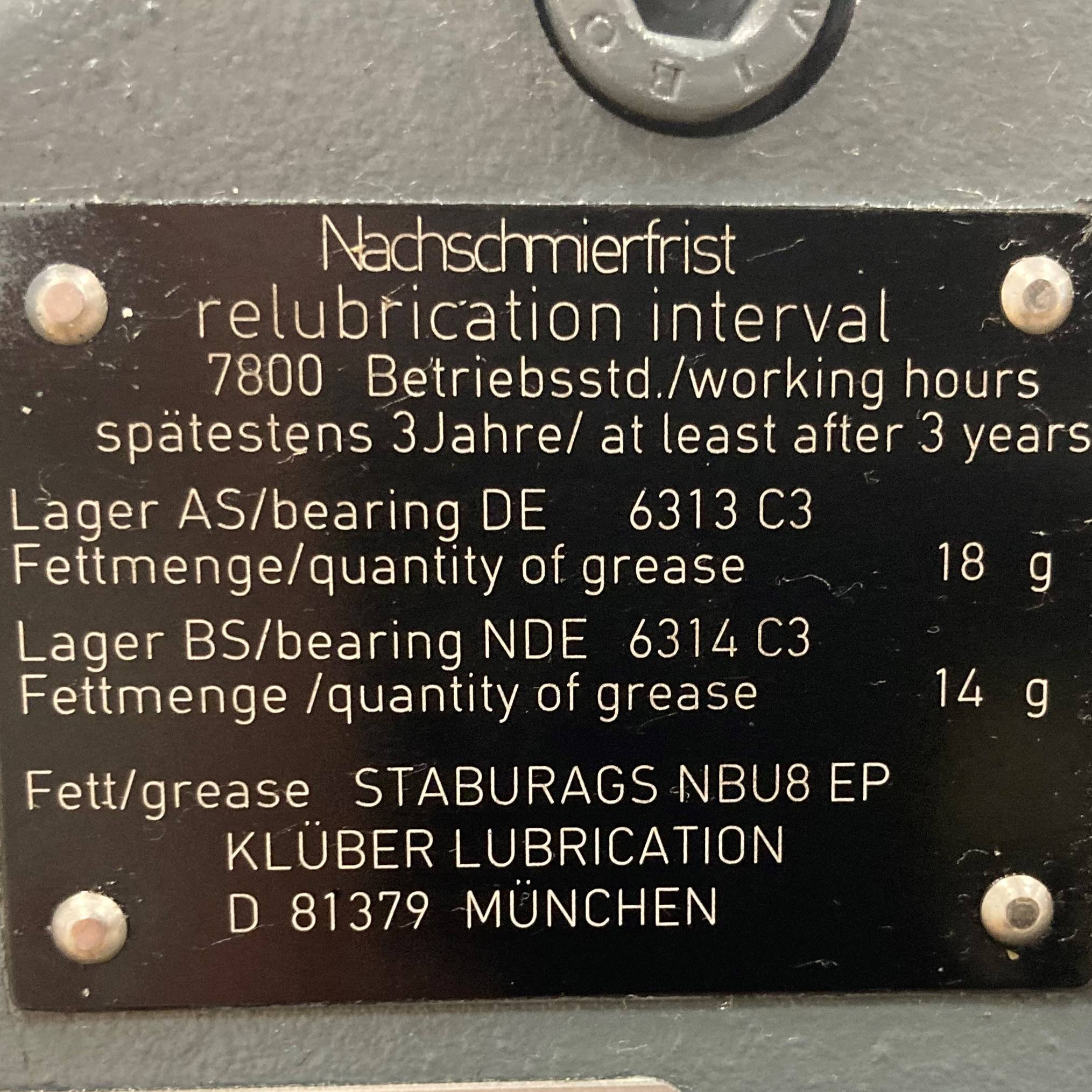 Drehstrommotor Wasssergekühlt